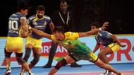 Amit Hooda (L) had a fantastic run against the Pirates